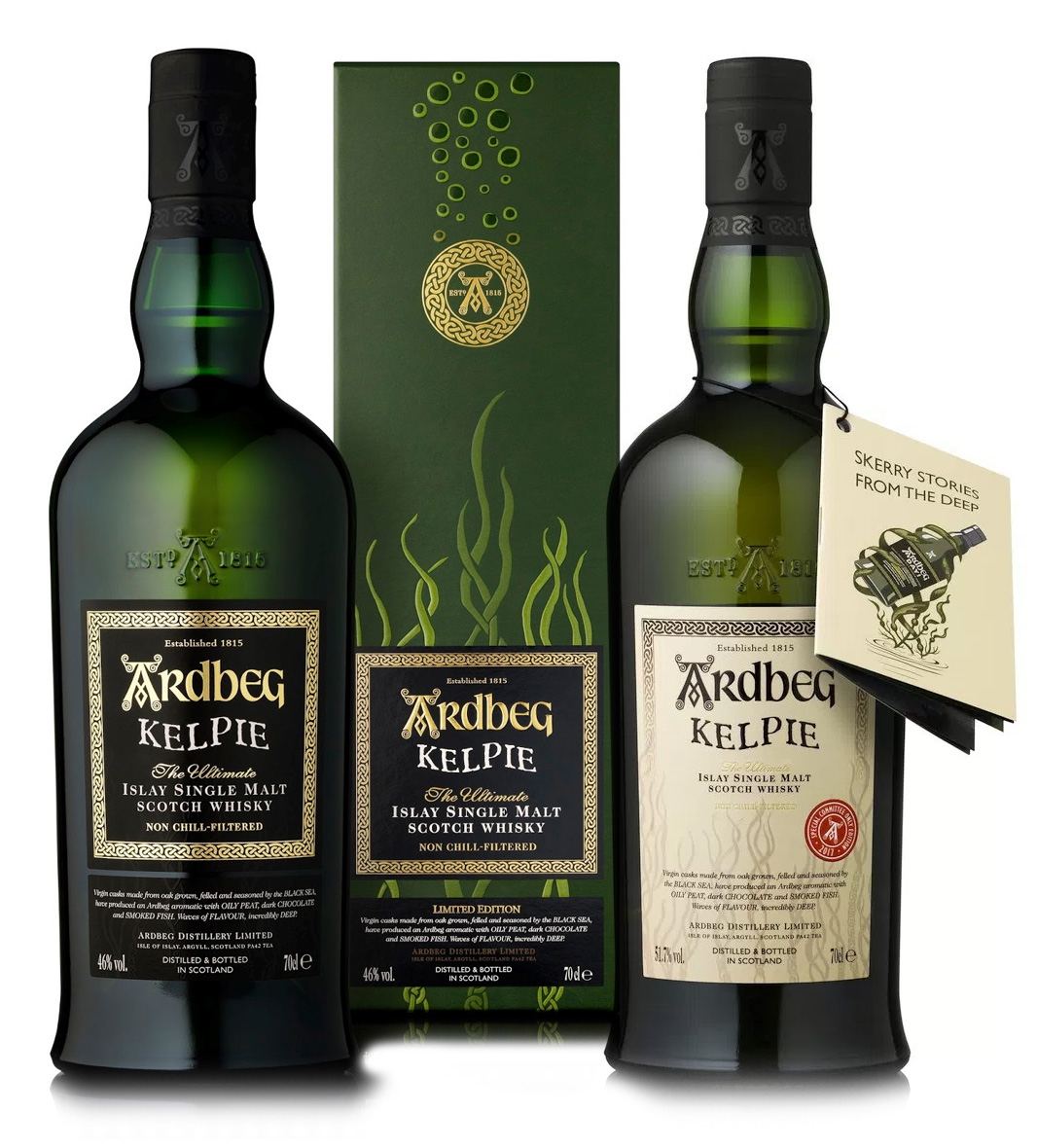 ardbeg kelpie vs Ardbeg Kelpie